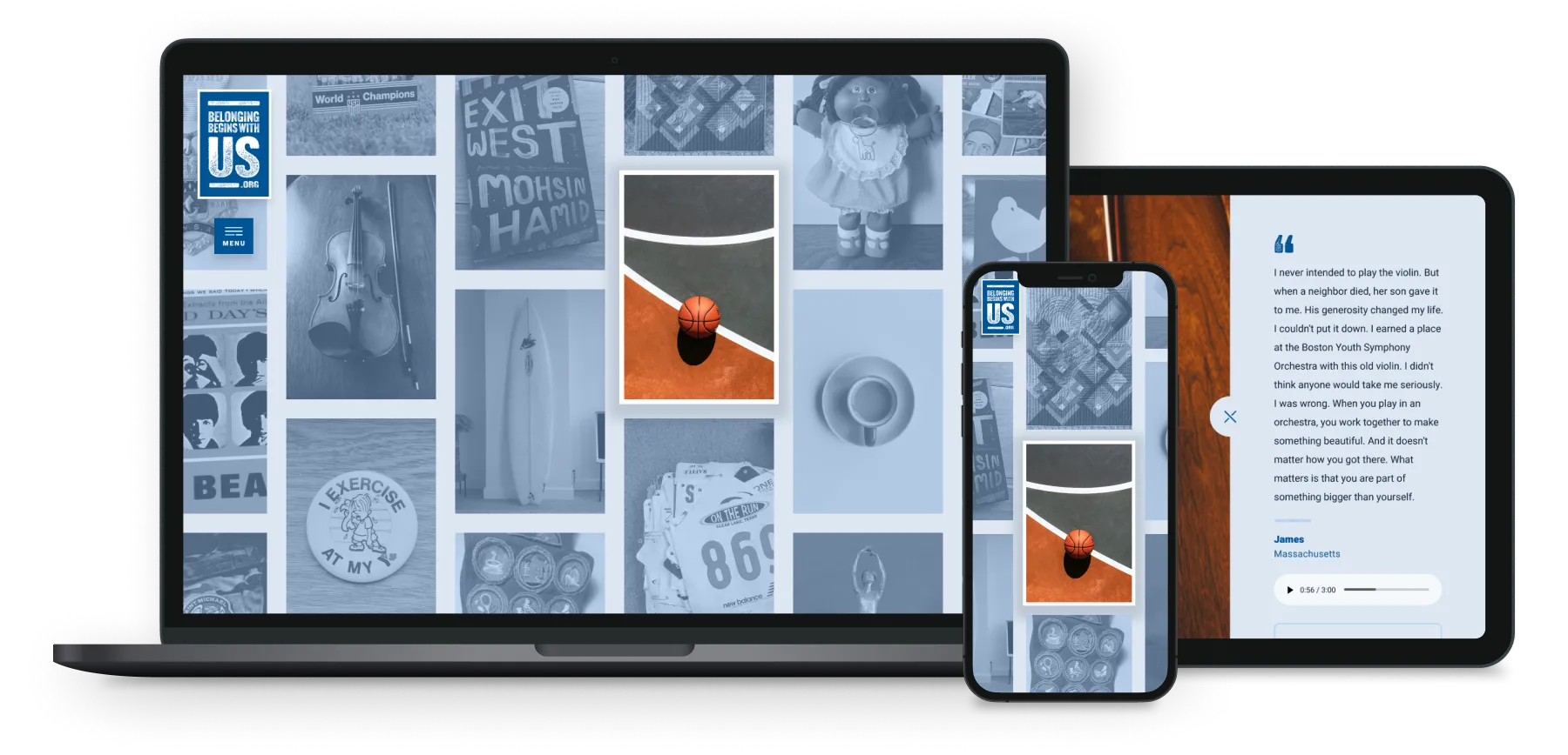 Device screenshots